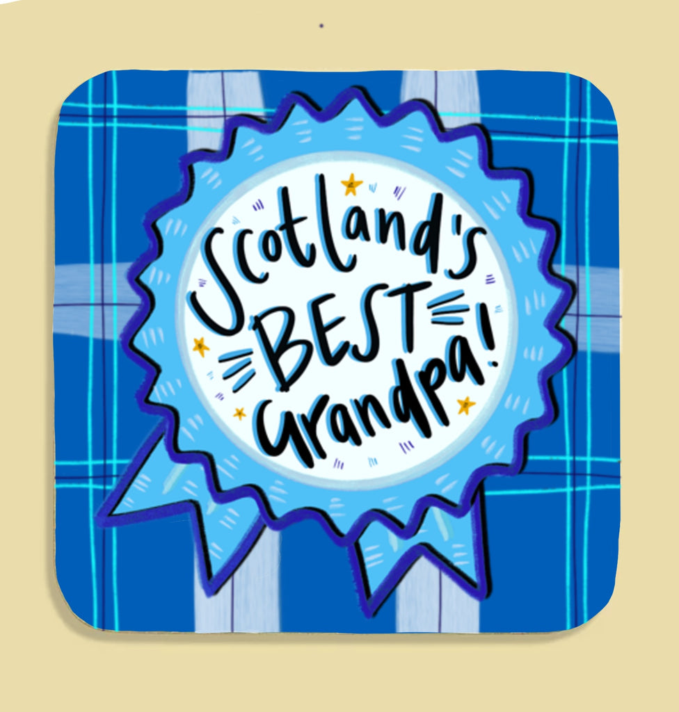 Scotland’s Best Grandpa! Coaster