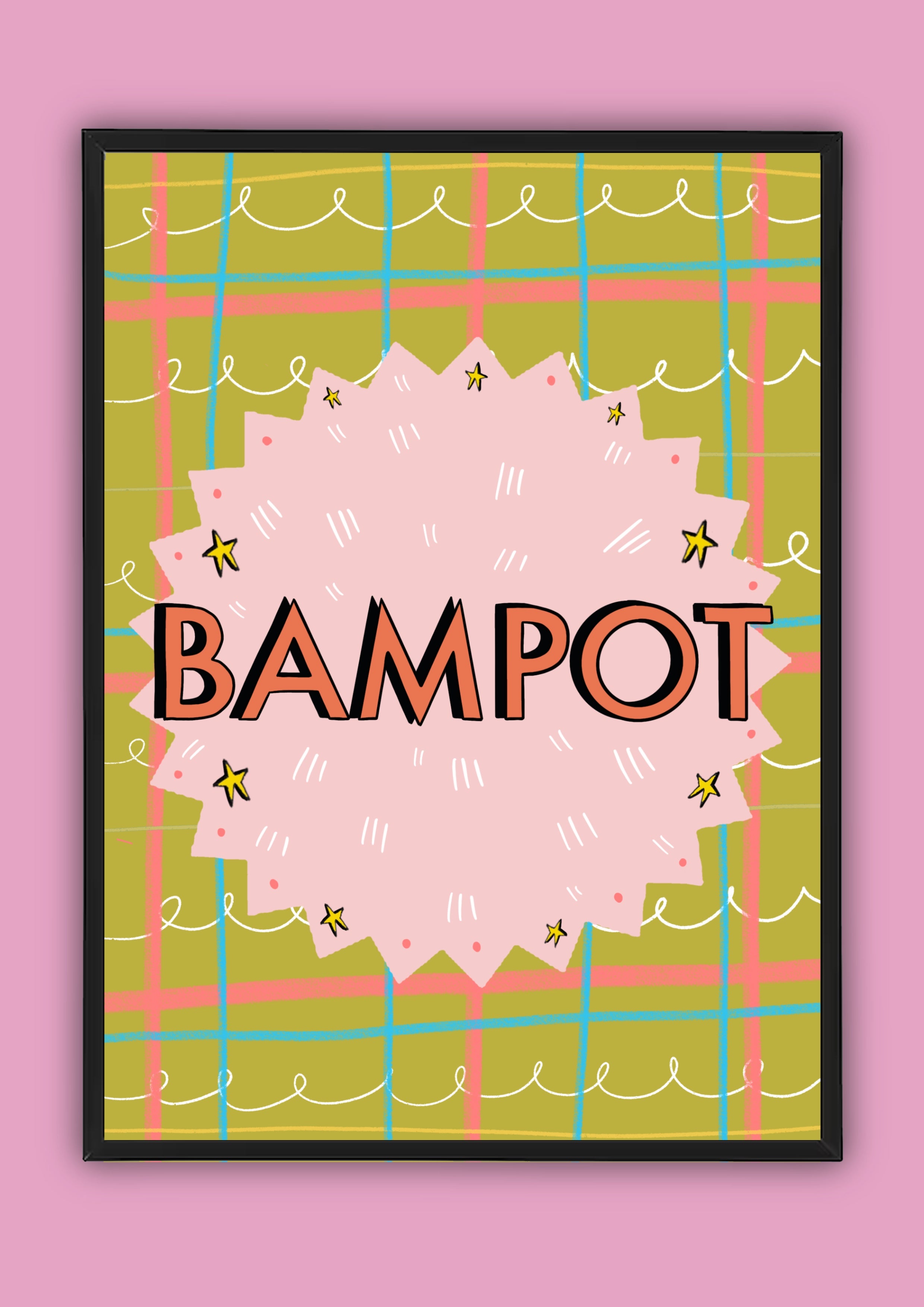 Bampot Illustration Print