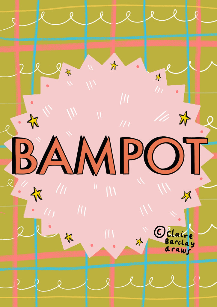 Bampot Illustration Print