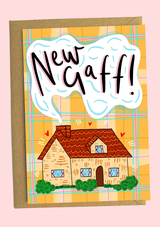 New Gaff! Greetings Card