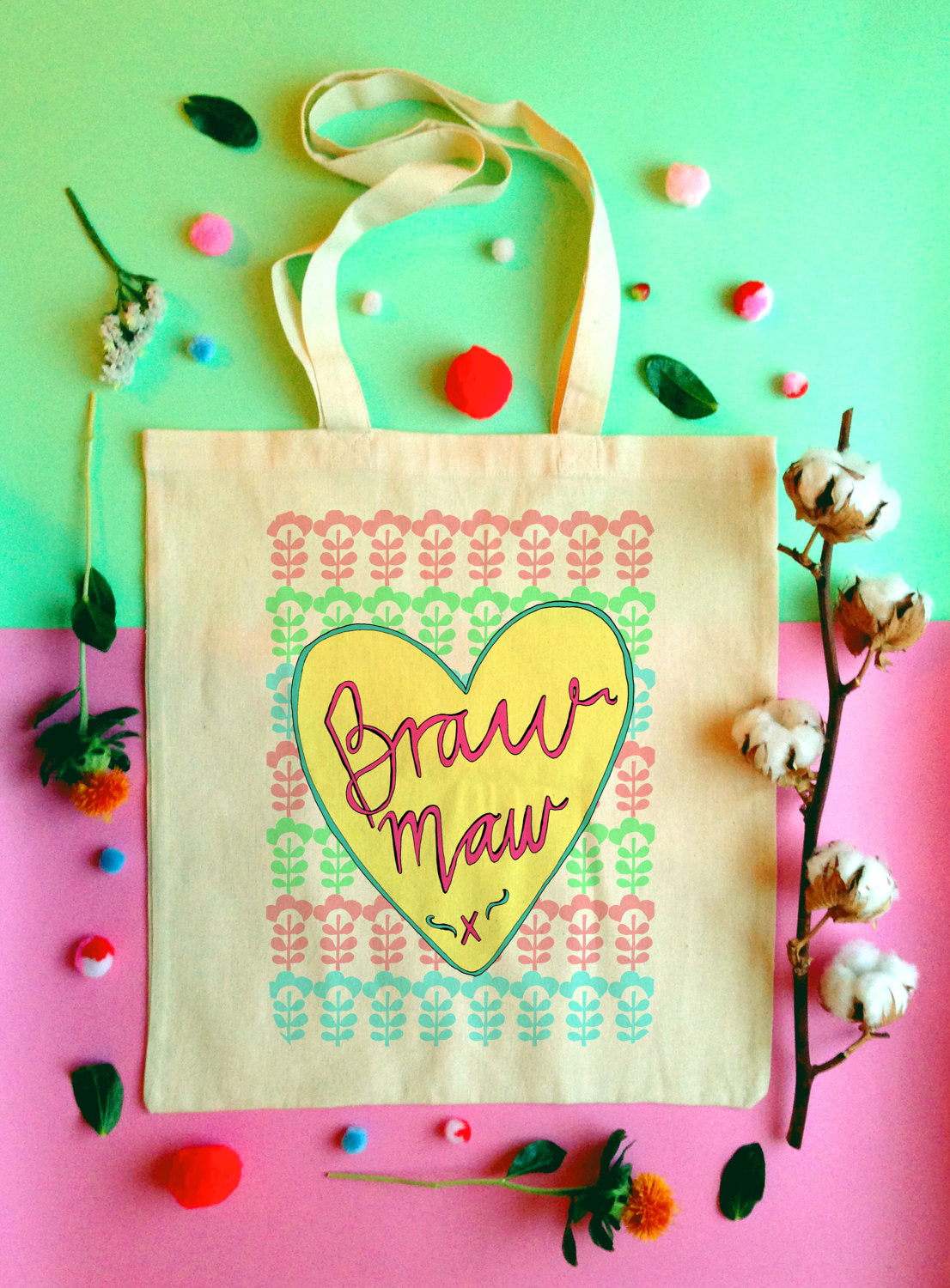BRAW MAW Tote Bag